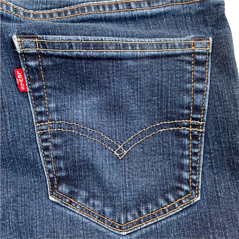 541 Athletic Fit Medium Stonewash Levi Jeans - Size 31 X 30 - Picture 6 of 10